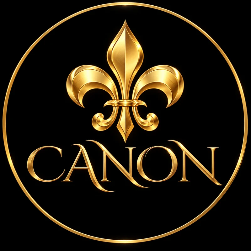 Canon Advisory gold fleur-de-lis logo